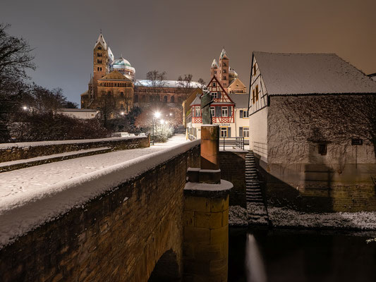 Winternacht in Speyer