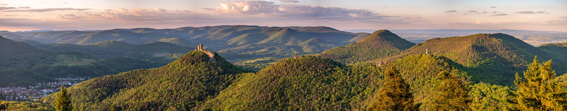 Frühsommerabend auf dem Rehbergturm