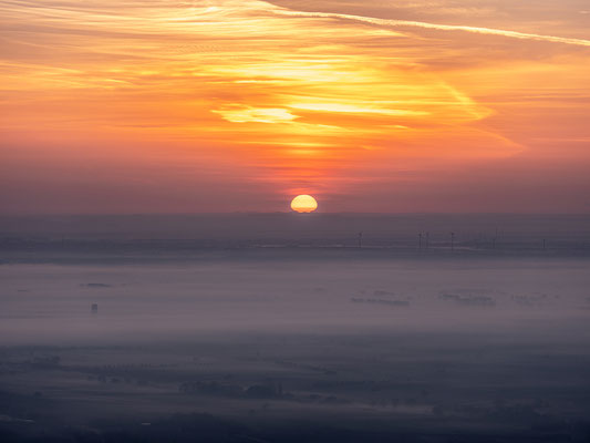Morgens auf dem Sühnekreuz