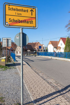 Altes Zollhaus und Grenzübergang zum französischen Scheibenhart