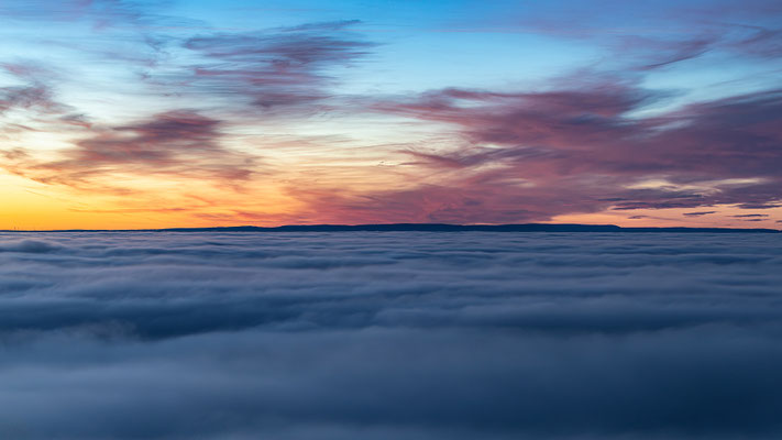 Nebelmeer um den Rehbergturm