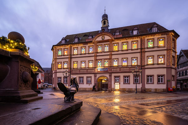 Beleuchteter Adventskalender