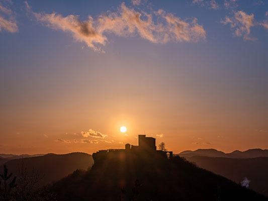 Sonnenuntergang am Wettereck
