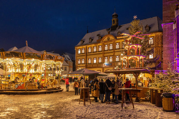 Winterlicher Weihnachtsmarkt in Neustadt