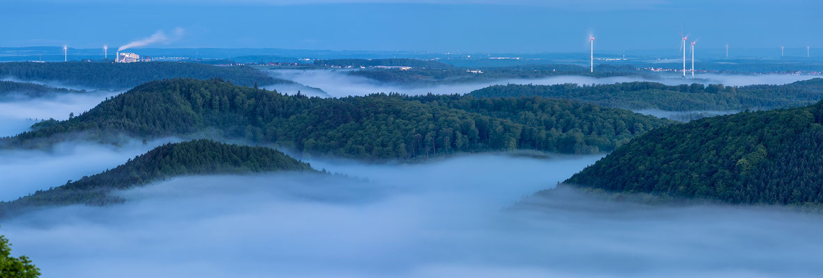 Morgendlicher Blick in Richtung Pirmasens