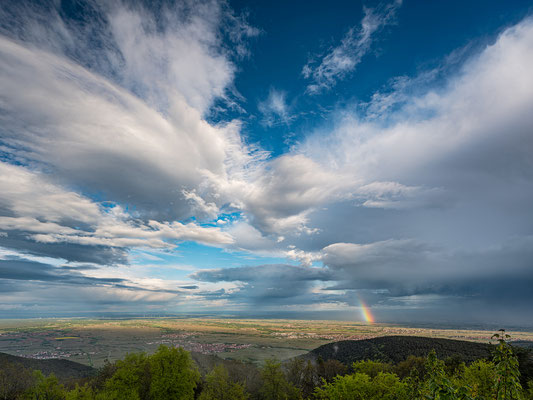 Gewitterstimmung auf der Kalmit