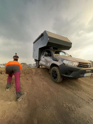 4x4 Training für Pick-ups mit Wohnaufbau