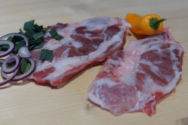 Fledermaus oder auch Kachelfleisch genannt