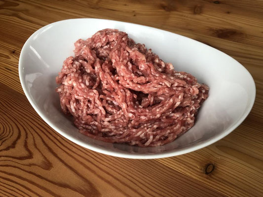 Weideschwein Hackfleisch