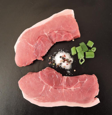 Hüftsteaks vom Weideschwein