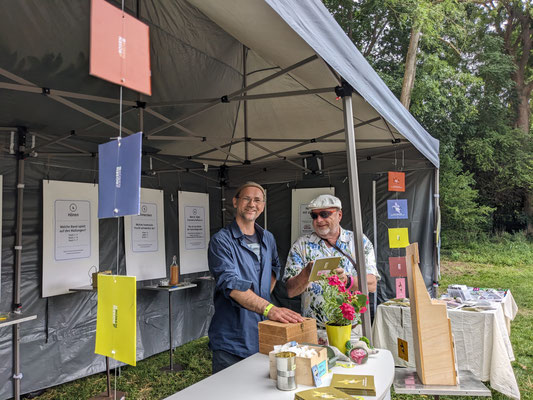 6. Juli - Rosen&Rüben-Stand bei den Hildesheimer Wallungen