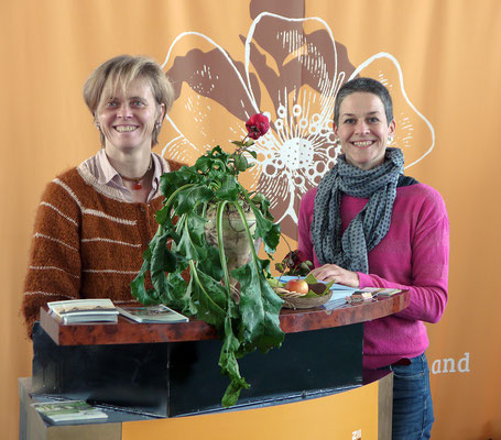 Alix Einfeldt und Sabine Zimmermann bei der INFA 2018