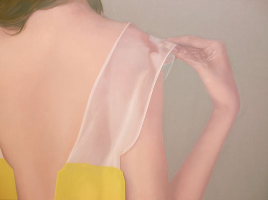Shoulder / oil on canvas / 97.0 × 130.3cm / 2013　「肩」キャンバスに油彩