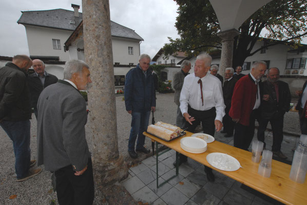 01. September 2018: Taufe von Daniel Franz Bruno Dallapozza - Agape mit Roulade von Hansi
