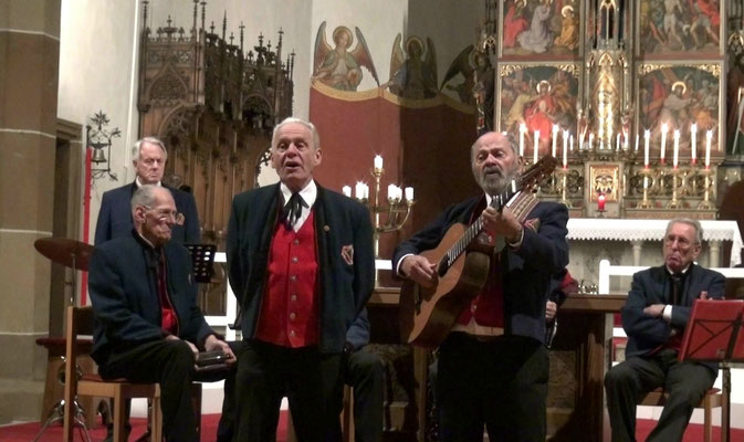 02. Dezember 2017: Mit dem größten Tiroler Männerchor in den Advent - Halltaler Zwoagsang