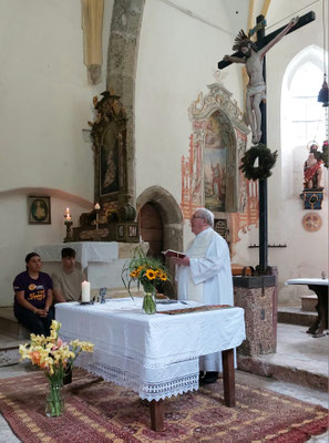 20. Juli 2025: Magdalenen-Fest - Zelebrant Pfarrvikar Josef Schmölzer