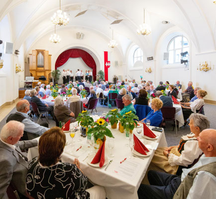 10. Juli 2024: Hochzeitsjubiläen-Feier der Stadt Innsbruck - Ursulinensaal am Innrain