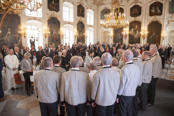 20. Februar 2017: Verleihung der Ehrenzeichen des Landes Tirol - Sängervereinigung Wolkensteiner