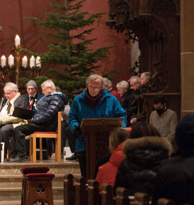 22. Dezember 2021: Besinnliche Adventstunde mit Erzbischof Dr. Alois Kothgasser und der Sängervereinigung Wolkensteiner im Verbund mit ihren Partnerchören - Adventgedicht von Charles Guenéc
