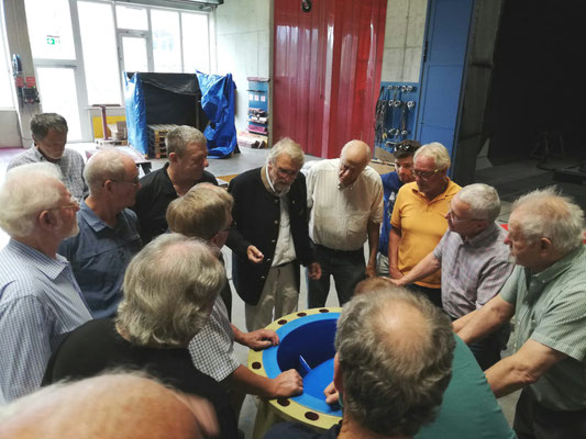 29. August 2019: Ferialnachmittag mit Betriebsbesichtigung der Firma "Geppert" - Interessante Details vom Seniorchef Wilfried