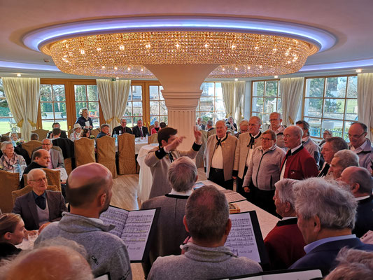 08. Dezember 2019: Empfang und Präsentation "100 Jahre Reimmichl-Kalender" - musikalische Umrahmung der Feierlichkeit