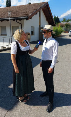 21. September 2025: Tag der Chöre 2025 - Radio-Interview für Rai-Südtirol