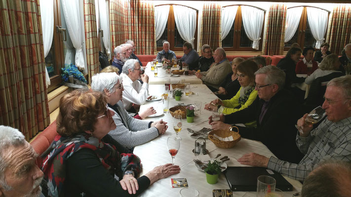 15. Februar 2020: Gedenk-Messe mit Ausflug - Bei Geselligkeit im Hotel Lanthalerhof
