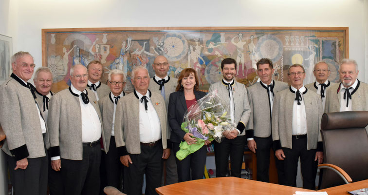 14. August 2018: Geburtstags-Ständchen für Landesrätin Beate Palfrader