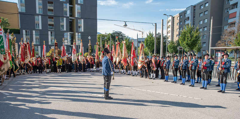 19. September 2021: Landesüblicher Empfang zu den 75 Jahr-Feierlichkeiten des Gesamtverbandes der Südtiroler in Österreich