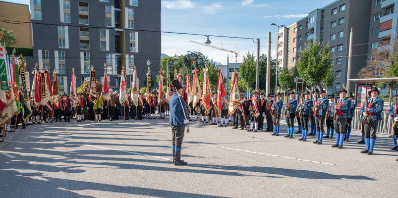 19. September 2021: Landesüblicher Empfang zu den 75 Jahr-Feierlichkeiten des Gesamtverbandes der Südtiroler in Österreich