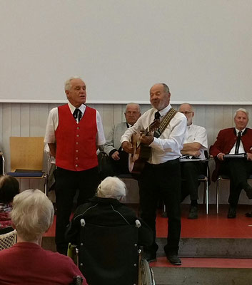 25. September 2019: Senioren-Konzert - "Halltaler Zwoagsang"