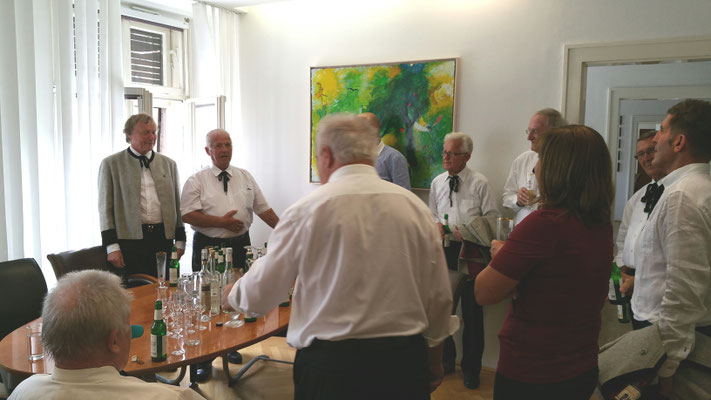 14. August 2018: Geburtstags-Ständchen für Landesrätin Beate Palfrader - Franz Wiedenhofer