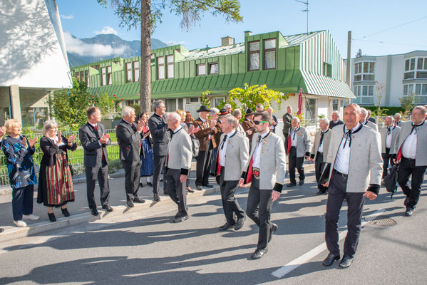 19. September 2021: Festumzug zu den 75 Jahr-Feierlichkeiten des Gesamtverbandes der Südtiroler in Österreich