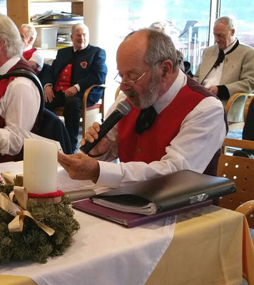 14. Dezember 2019: Senioren-Adventkonzert - Werner Strasser