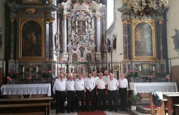 15. August 2018: Mariä Himmelfahrt-Messe in der Wallfahrtskirche "Mariahilf" in Brixen am Eisack