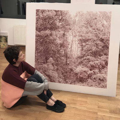 In my studio