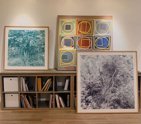 My drawings in CK Contemporary, San Francisco, USA.