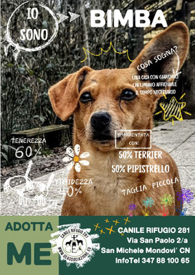BIMBA ADOTTATA A DISTANZA DA MADDALENA