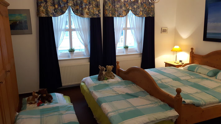 Schlafzimmer, für Familien zu viert nutzbar
