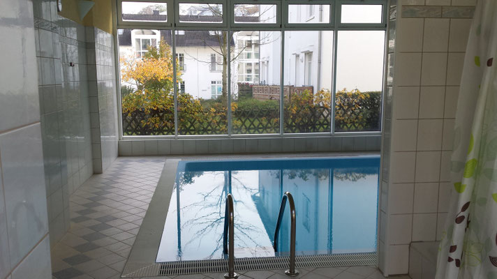 Pool mit Blick nach draußen