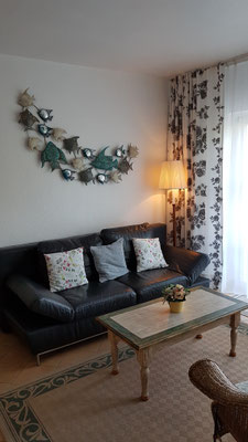 Wohnzimmer neu dekoriert