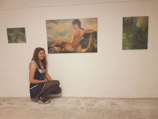 Kunstausstellung mit Künstlerin Sabrina Haeber, Müllerhaus Lenzburg 5600. 3.9 - 10.9. 2016