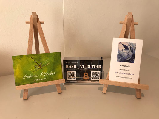 Basana (Basil, Sabrina & Nadia) unsere Ausstellung in Kulturschopf in Zeiningen 31. Januar bis 9. Februar 2020.