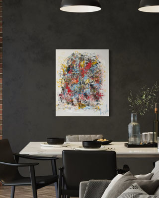 We are Colorful  0.93 x 0.72 m  (3.900 Euro)
