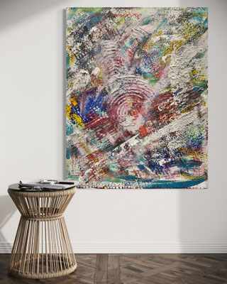 The Evolution of (the) Art 1.1 x 0.80 m (3.900 Euro)
