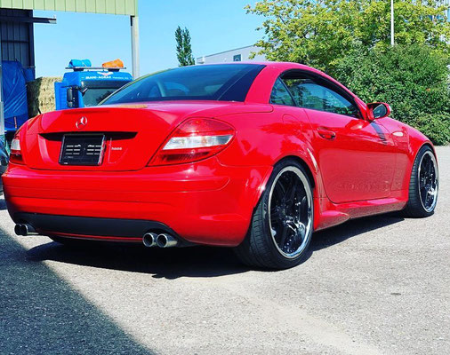 Mercedes Benz SLK 🚗 - Service - neue Frontscheibe - DAB Radio