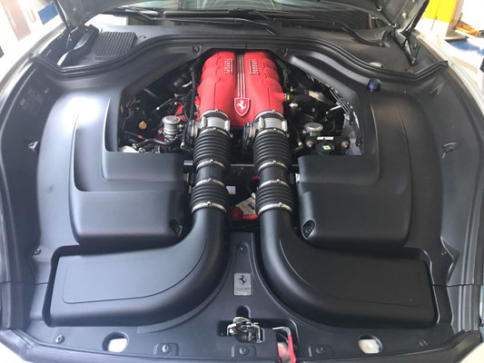 Ferrari California Bereitstellung zur Auslieferung
