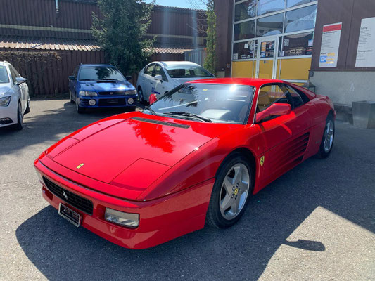 Ferrari 348 GTB ab Zahnriemen-Service und MFK.