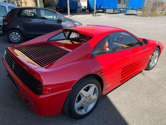 Ferrari 348 GTB ab Zahnriemen-Service und MFK.