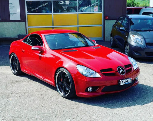 Mercedes Benz SLK 🚗 - Service - neue Frontscheibe - DAB Radio